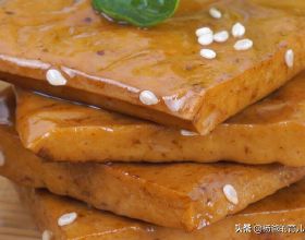 居家分享五香豆腐乾的簡易做法，鮮嫩又解饞，孩子愛吃的家常美食