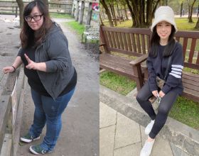 因言語霸凌立志減肥！女網友從135kg→53kg變身正妹