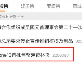 iPhone 13秒光！中國使用者把蘋果官網買崩了