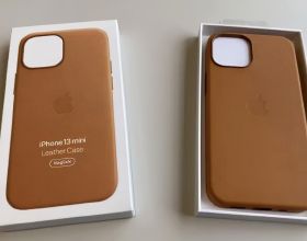 蘋果 iPhone 13 mini 專用皮革保護殼使用感受：價格合理