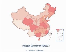中國“癌症地圖”出爐：排名前五的患者，在這些省份較高發