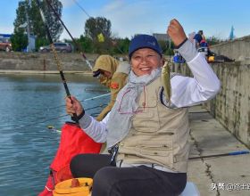 北京市體育總會在通州舉辦2021年重陽節老年釣魚比賽