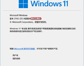 Windows 11正式版迎來首個升級，版本號為22000.258