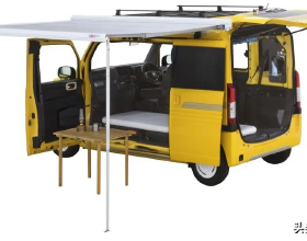 新款本田露營車亮相！尺寸比飛度還小有水電和大床，定價13萬起