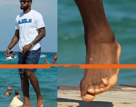NBA球員賺上千萬很容易？看這些照片就明白，詹姆斯腳趾變形