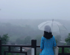 一下秋雨，韓城這處絕美的秘境古村雲霧繚繞、黛瓦迷濛！（圖）