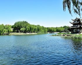 北京市區一網紅公園，山水畫廊風景絕美，門票2元公交可達