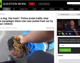“我被像狗一樣拖著”！12分鐘影片，黑人截癱男子被美國警察拽頭髮從車中拖出