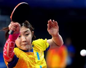 全運會-乒乓球女團第一階段：山東隊勝上海隊