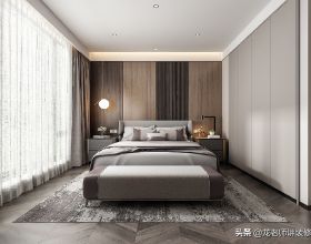 臥室裝修成現代簡約風！這樣的設計，獨特又奢華