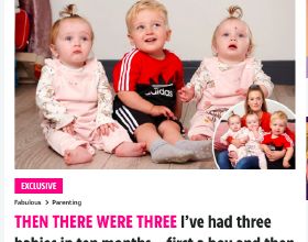 一年不到，英國女子生下三個寶寶，連自己也想不到