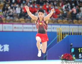 全運會體操男子預賽結束 廣西男隊晉級團體決賽