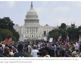 遠低於預期？美國會大廈集會只來了不到500人 組織者：被政府嚇的