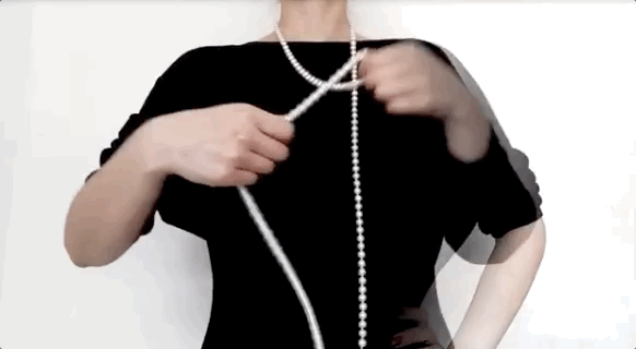 珍珠項鍊怎麼搭？學會這十種系法，一個秋季不重樣