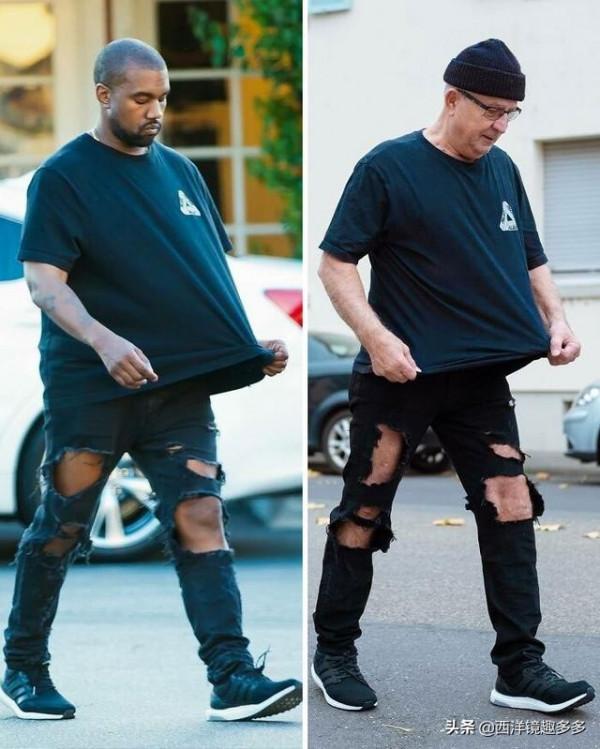 75歲外國網紅“潮爺”，酷愛街頭穿搭，出街明星範兒十足