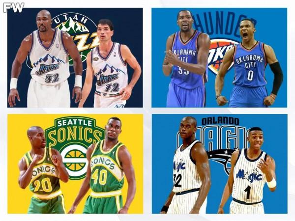 美媒列出了10組從未一起拿過總冠軍的偉大二人組，哪組最令人失望