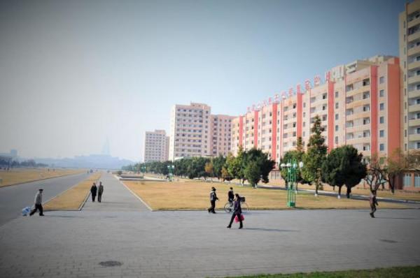 我國很常見的畫面，但在朝鮮卻很難見到