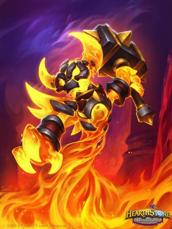 酒館戰棋原畫第三期—憤怒的元素(所有元素)