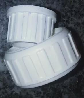 PVC雙活接球閥的內部構造（雙頭刷膠，三）