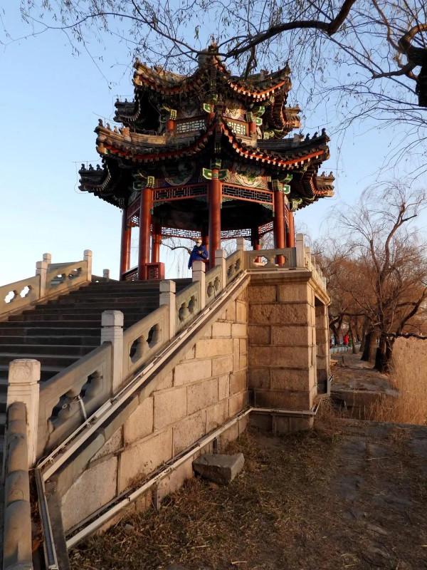 初冬頤和園 西堤觀六橋