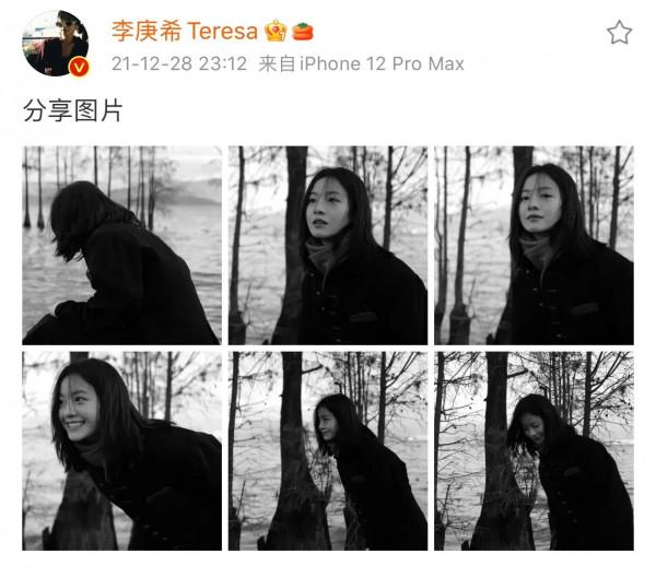 李庚希分享黑白濾鏡plog，盡顯高階感，笑起來好治癒，氛圍感十足