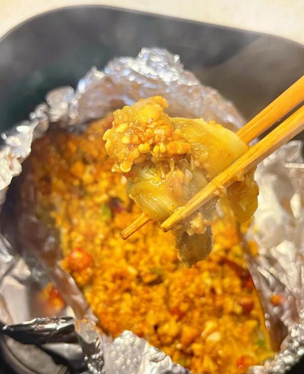 空氣炸鍋版蒜蓉茄子