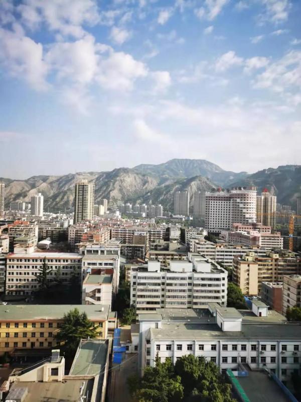 沒想到一輛經典的大眾露營車開到了酒店的餐廳裡