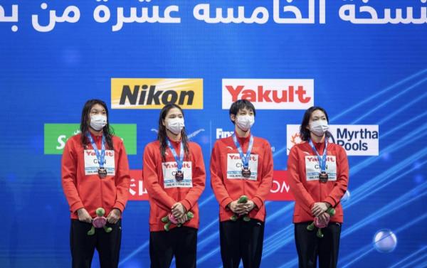 4金1銀2銅！中國隊最終獎牌榜出爐，恭喜張雨霏，打破亞洲紀錄