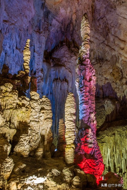 天然溶洞奇觀美景