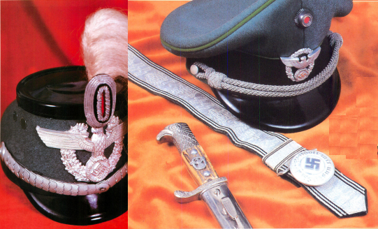 德國徽章藝術，警察部隊制服，劊子手的華麗外表