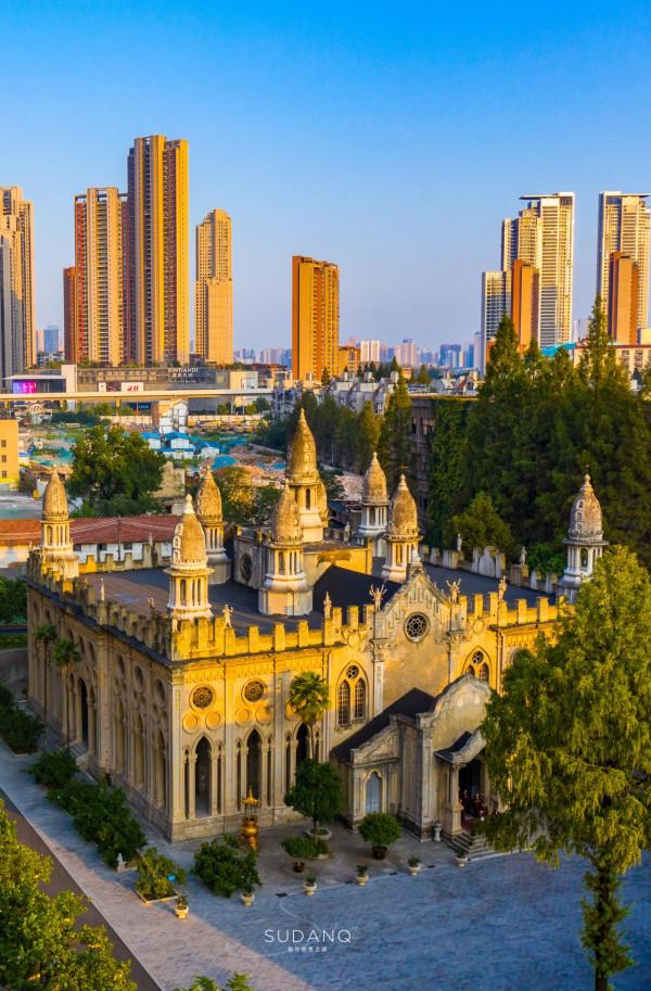 武漢古德寺：造型奇特被誤認為是西方教堂，曾吸引印度總理來參觀