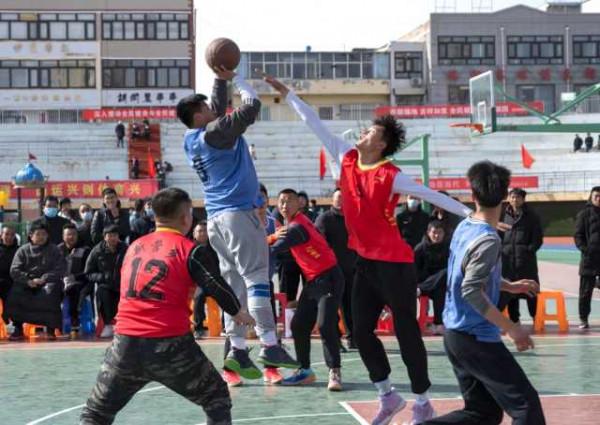 寧夏南部山區颳起籃球旋風