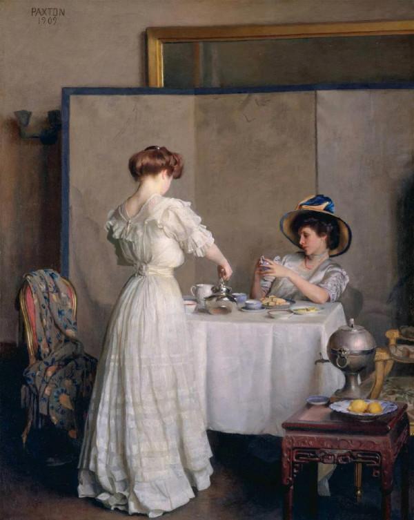 80張古典人物油畫（女孩），華麗與優雅美的結合