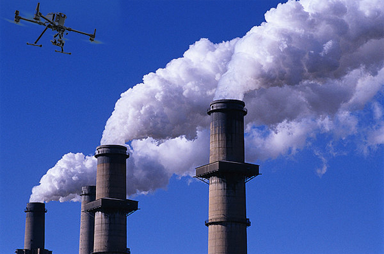無人機用來大氣汙染監測研究 無人機用來大氣汙染監測研究