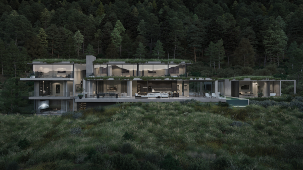 消失在風景中的別墅，你生活在風景中，而我在欣賞風景