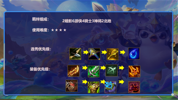 金剷剷之戰S1:娛樂玩法！極限射速，打不死的寒冰--6遊4騎