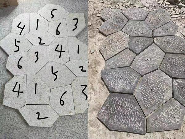 青石板地鋪石冰裂紋和碎拼的價格區別