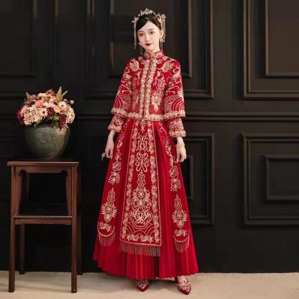 結婚為什麼要穿秀禾服，不只是一種潮流，而是中國傳統文化的傳承