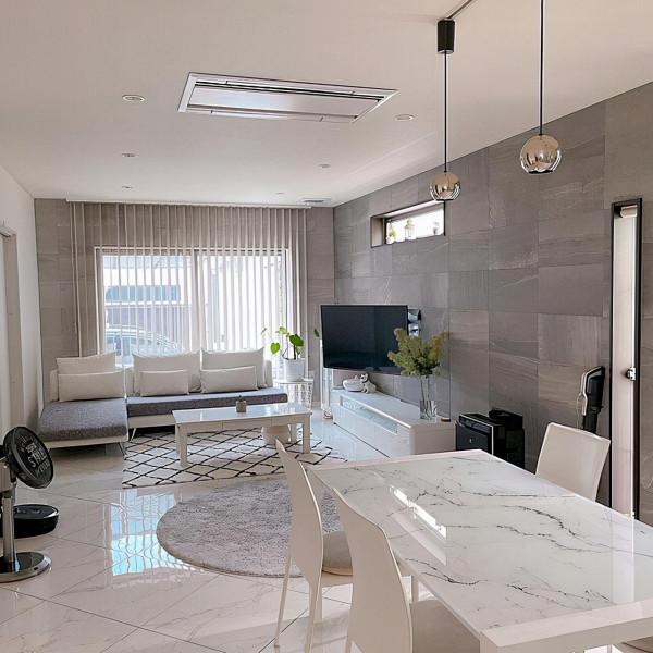 乾淨整潔的白色房間，配上不同品種，不同大小的綠植，效果大不同