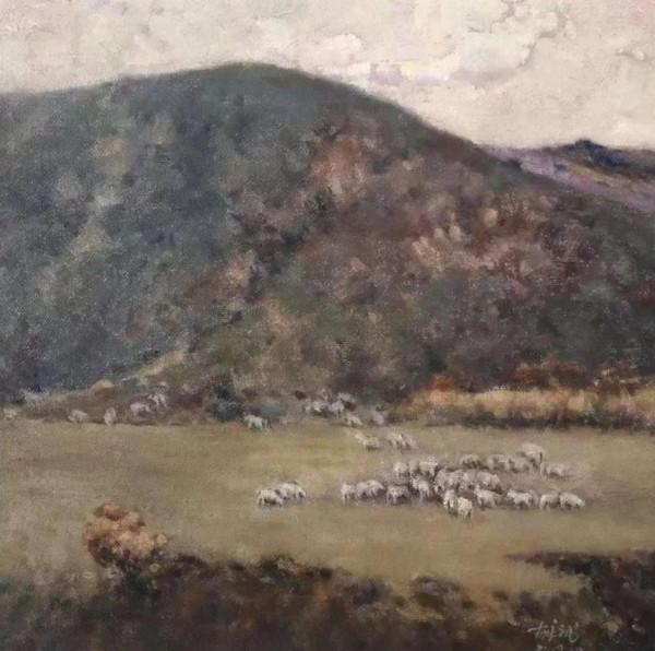 油畫家胡永斌作品