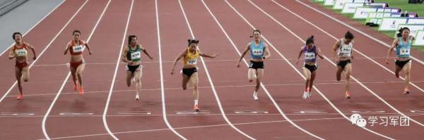 聚焦田徑賽場，葛曼棋奪得全運會女子百米金牌！