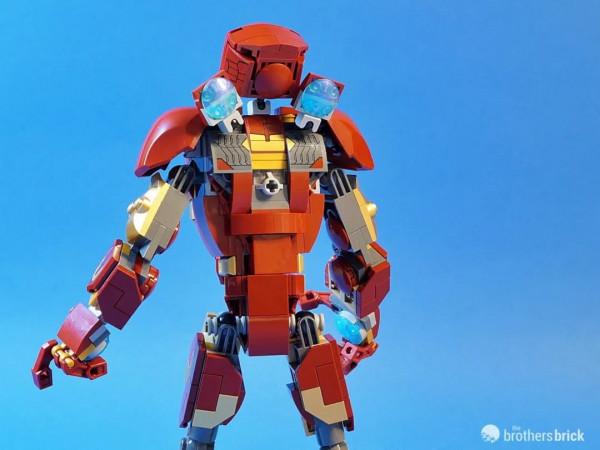 樂高漫威76206鋼鐵俠人偶開箱測評 樂高漫威76206鋼鐵俠人偶開箱測評