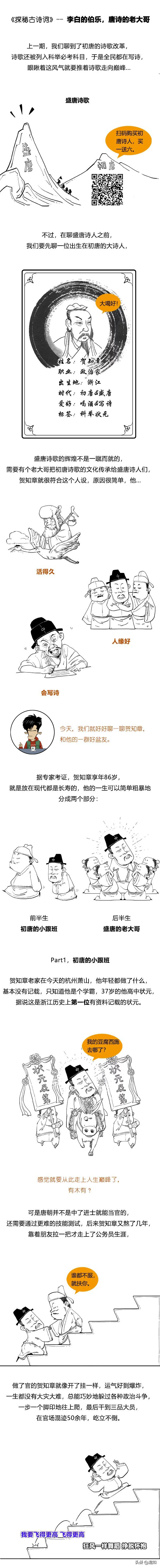 從初唐小跟班到盛唐老大哥，賀知章：活得久才是硬道理