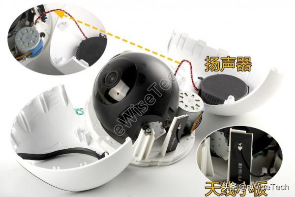 E拆解：螢石精靈球新C6，4MP智慧家居攝像機