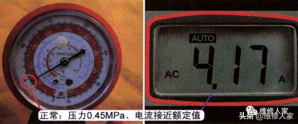 空調根據系統壓力和執行電流判斷故障方法 空調根據系統壓力和執行電流判斷故障方法