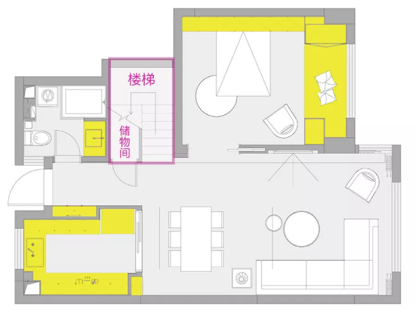 醫生真會玩！130㎡現代複式樓，功能多達9種的書房，不想出門了
