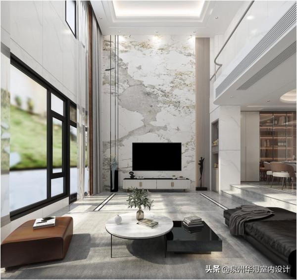 陽光城翡麗灣580m²現代輕奢風別墅，演繹簡潔低調美宅