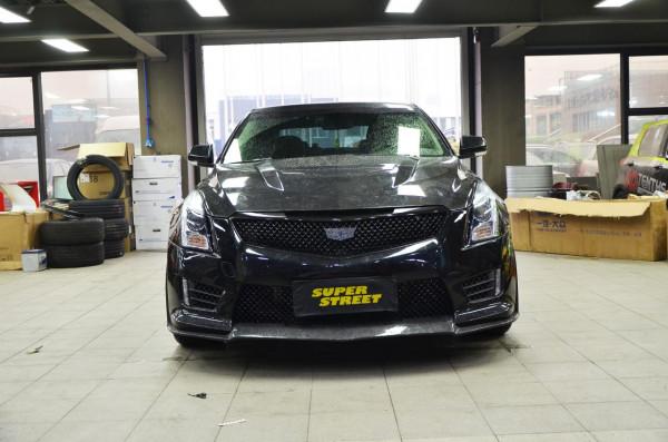 凱迪拉克ATS-L 全面黑化改裝打造黑武士風格