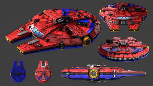 星戰主題變形金剛擎天柱、威震天設計