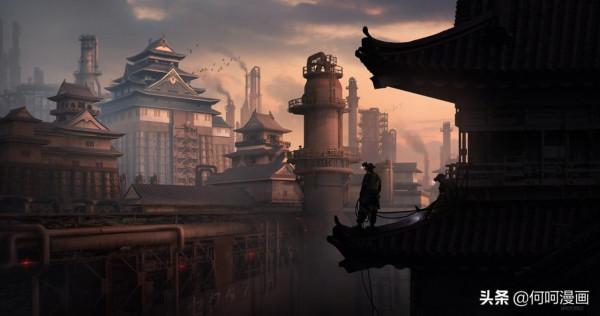 腦洞大開的一組“概念場景”插畫作品！無論想法還是畫技都很出色